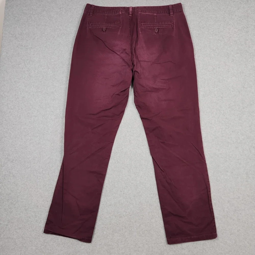 Bonobos Pants 34x30 Red Green Orange Slim Fit Chino Golf Stretch 3 Pairs Bundle - Picture 5 of 16